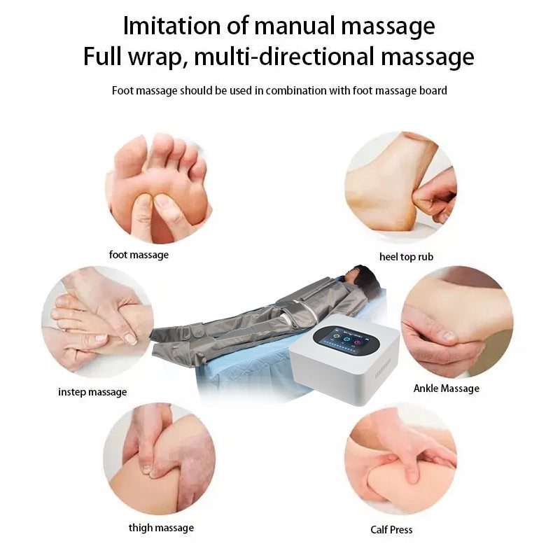 Air wave blood circulation massage physiotherapy device air compression massage device