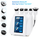 New 360 Degree Rolling RF 40K Cavitation Body Suction Weight Loss Machine 8 in 1 Face Lifting Beauty Machine