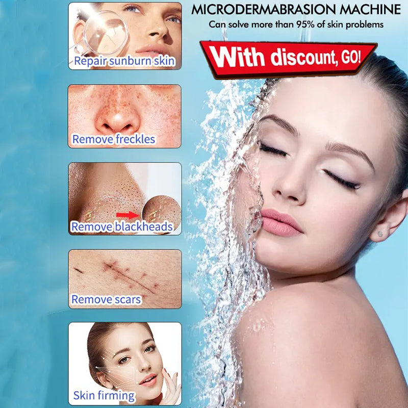 8 in 1 Hydradermabrasion RF Facial Beauty Equipment