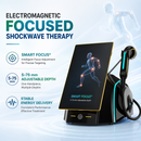 A69 Electromagnetic Focused Shockwave Therapy Machine – Smart Focus® 5-75mm Adjustable Depth for Pain Relief & Rehab | KMSLASER