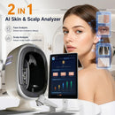 2-in-1 AI Skin & Scalp Analyzer – Face Analysis & Scalp Detection System with Touch Screen | KMSLASER