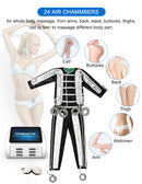 Professional 24-Cell Air Compression Therapy Machine - Full Body Lymphatic Drainage & Recovery System BR619