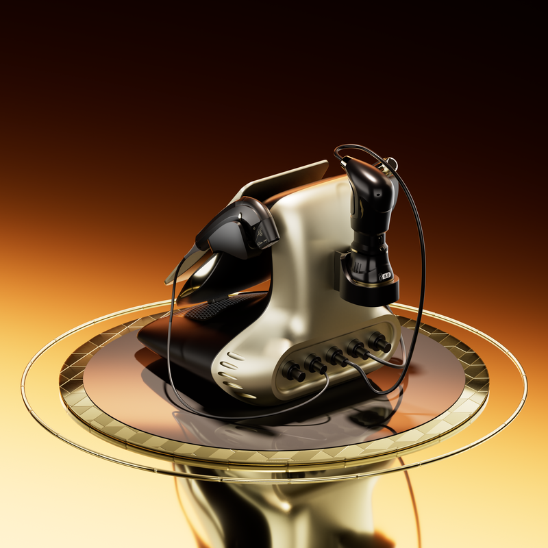 Smart RF HIFU EMS Device for Wrinkle Removal & Skin Rejuvenation
