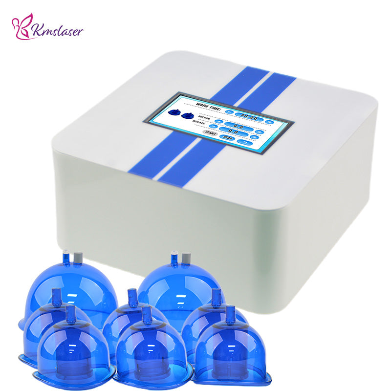 KMSLASER Painless, no surgery body contouring Vacuum suction Liposuction butt vacuum cupping breast lifting device