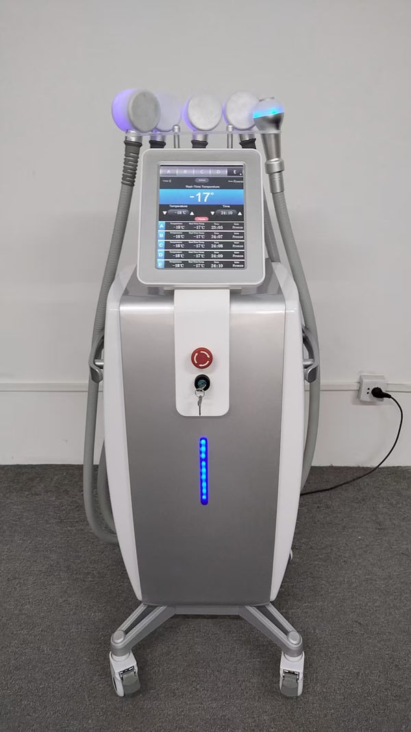 C11 Professional 5-Handle Cryolipolysis Fat Freezing Machine – Flexible Independent or Simultaneous Cooling