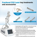Professional Super Fractional CO2 Laser Machine RF Tube Scar Wrinkle Skin Rejuvenation Vagina Tightening Laser Machine