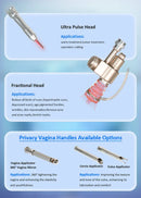 Professional Super Fractional CO2 Laser Machine RF Tube Scar Wrinkle Skin Rejuvenation Vagina Tightening Laser Machine