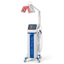 KMSLASER 650nm Diode Laser Hair Loss Treatment Machine White Edition – Floor-Standing Professional System