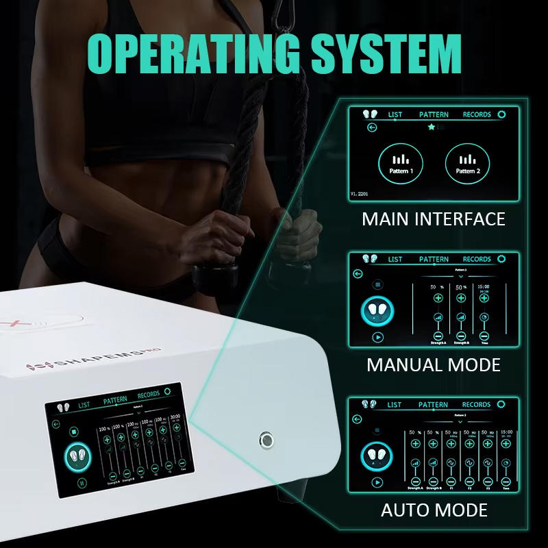 Professional Electromagnetic Body Sculpting Machine Fat Reduction Machine High Intensity 2 Handles Anti-cellulite Shaping Body