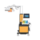 HR72 laser hair growth machine product view with adjustable treatment arm