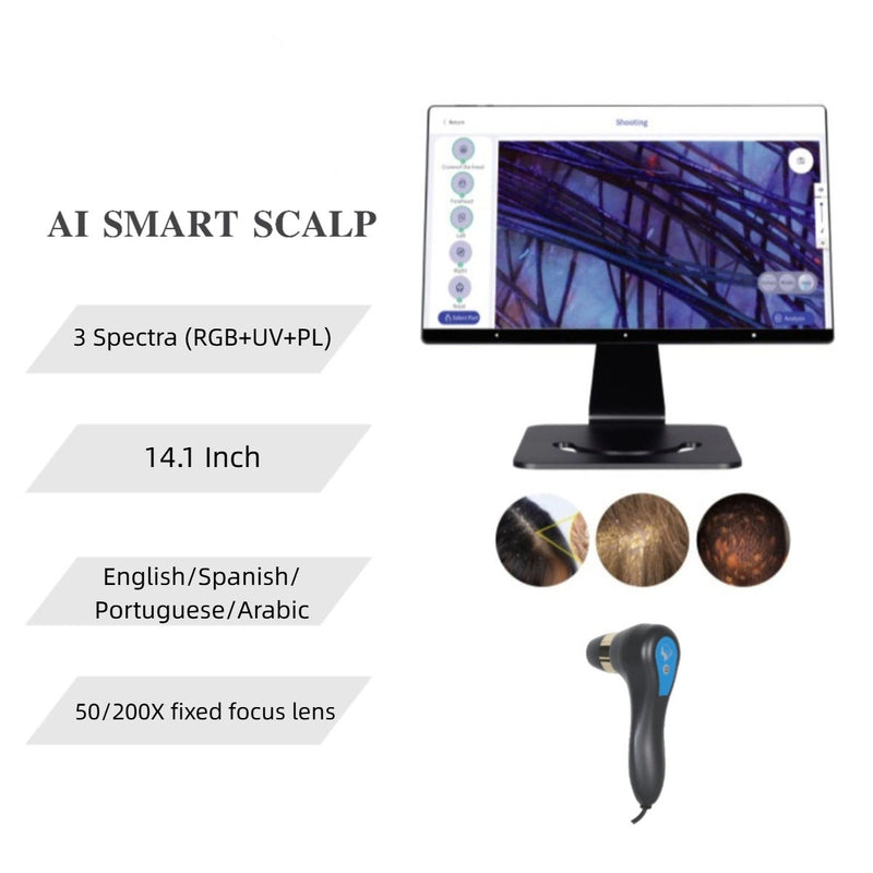 Hair Scalp Machine Hair Scalp Analyzer