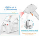 Professional ice cool laser hair removal beauty machine portable diode laser 755nm 808nm 1064nm
