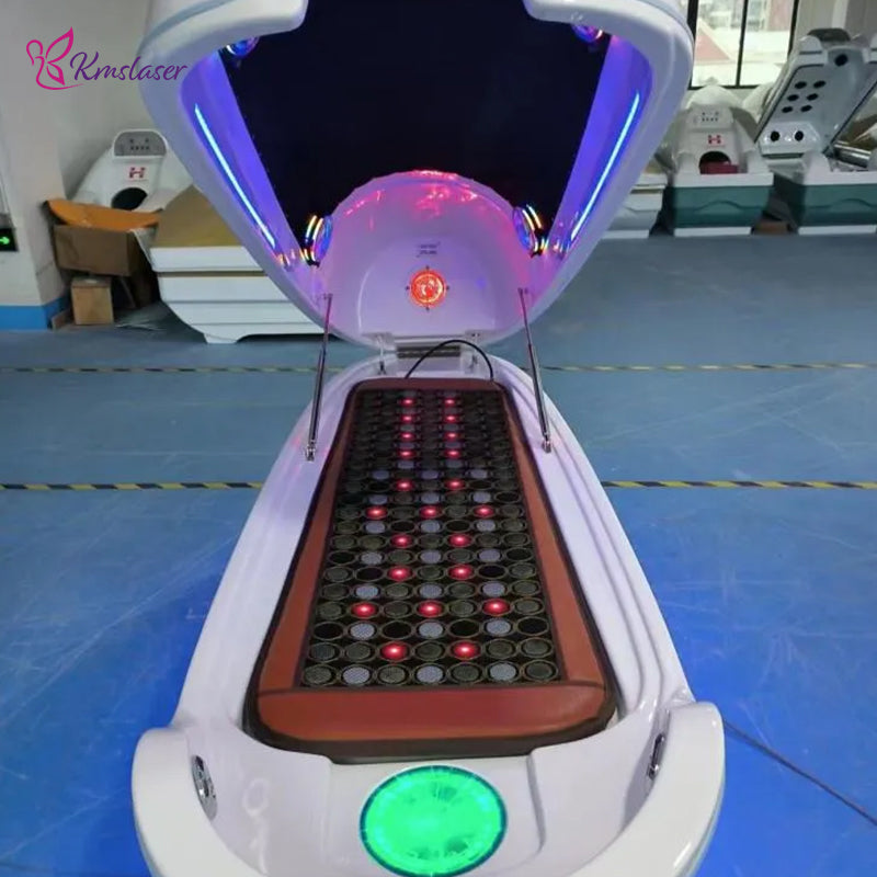 Infrared Light Therapy Weight Loss Sauna Spa Capsule Device Graphene Gyromagnetic Sauna Capsule Spa