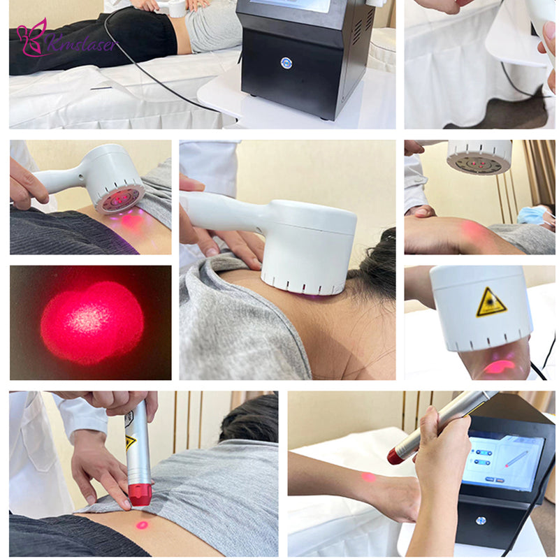 KMSLASER Pulsed Diode Laser Physical Therapy System Machine Muscle Stimulation Physiotherapy Rehabilitation Equipment Pain Relief