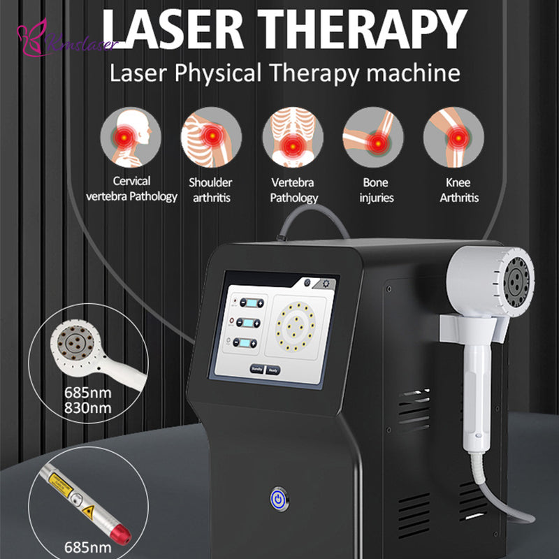 KMSLASER Pulsed Diode Laser Physical Therapy System Machine Muscle Stimulation Physiotherapy Rehabilitation Equipment Pain Relief