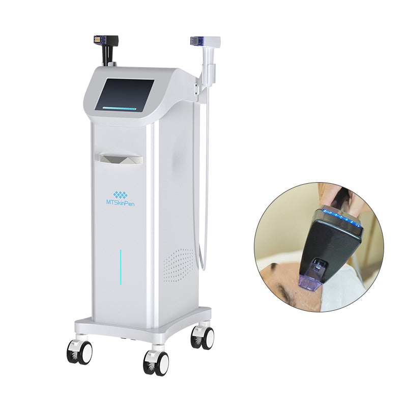 Highly efficient micro-needle radio frequency skin care device deeply nourishes, tightens, lifts and reshapes the skin to a youthful appearance