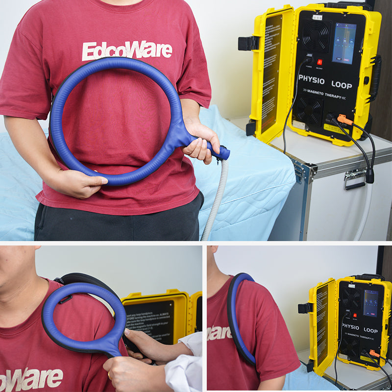 Physio Loop Magneto Therapy Machine PEMF Device for Pain Relief Injury Recovery Improved Circulation Non-invasive Treatment