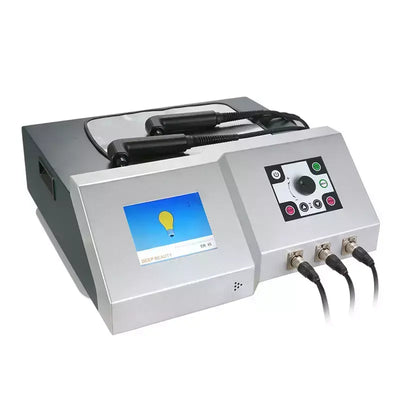 RET CET RF 448kHz Tecar Machine – Front View with Touch Screen & Triple Handpiece Ports | KMSLASER