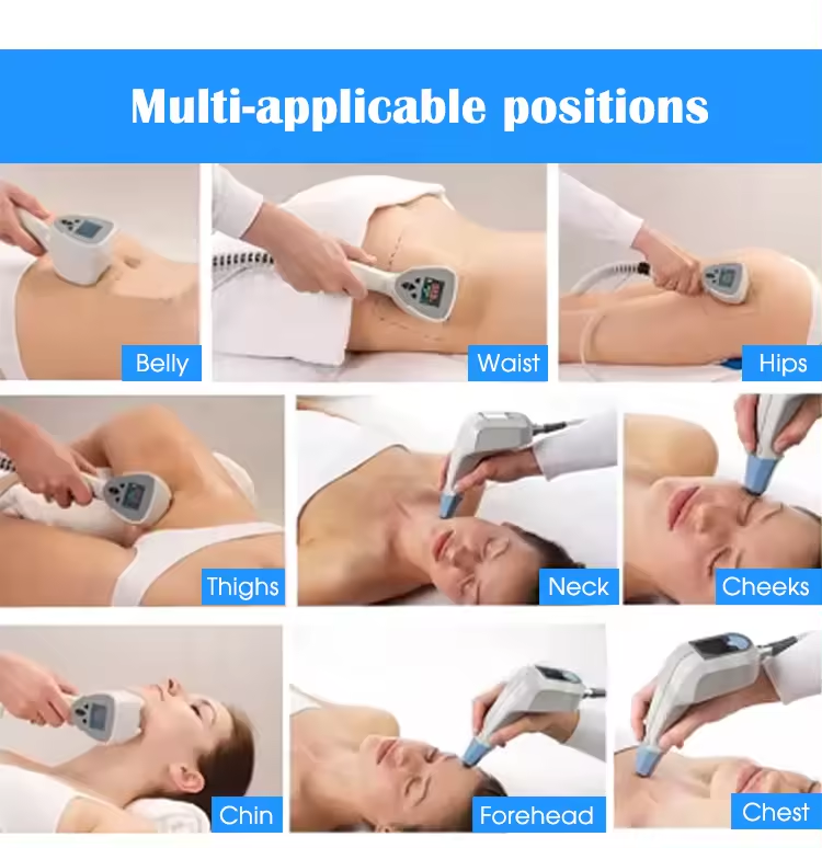 Newest Portable RF Ultra 360 Face Lifting Anti Aging Body Slimming Machine for Home Use Beauty Salon