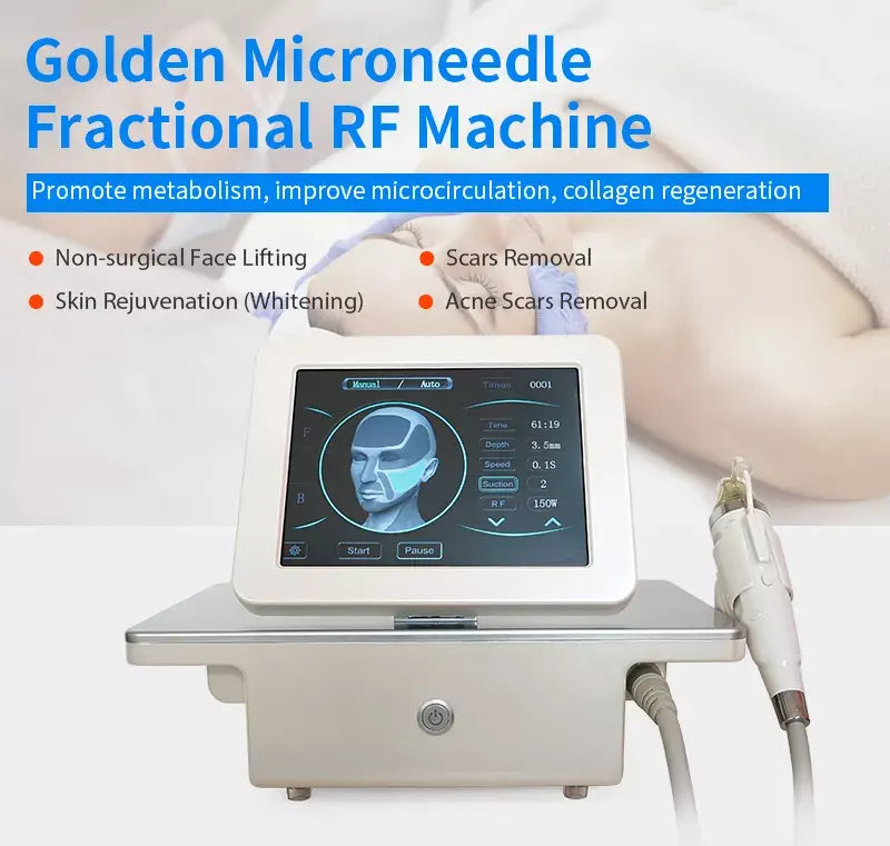 Portable Rf Fractional Wrinkle Removal Skin Tightening Micro Lift Machine Anti wrinkle acne