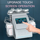 RF 6in1 80K Cavitation Ultrasonic Body Slimming Machine Multi-Polar Radio Frequency Anti-Wrinkle Rejuvenation Skin Lift Tighten