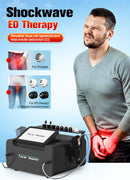 SW319 Tecar Master | 2-in-1 Pneumatic + Electromagnetic Shockwave Therapy System