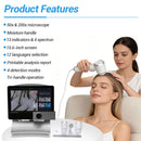 Professional Scalp Analyzer and Hair Follicle Detector Intelligent Skin Diagnostic System Wit Camera for Home and Salon Use