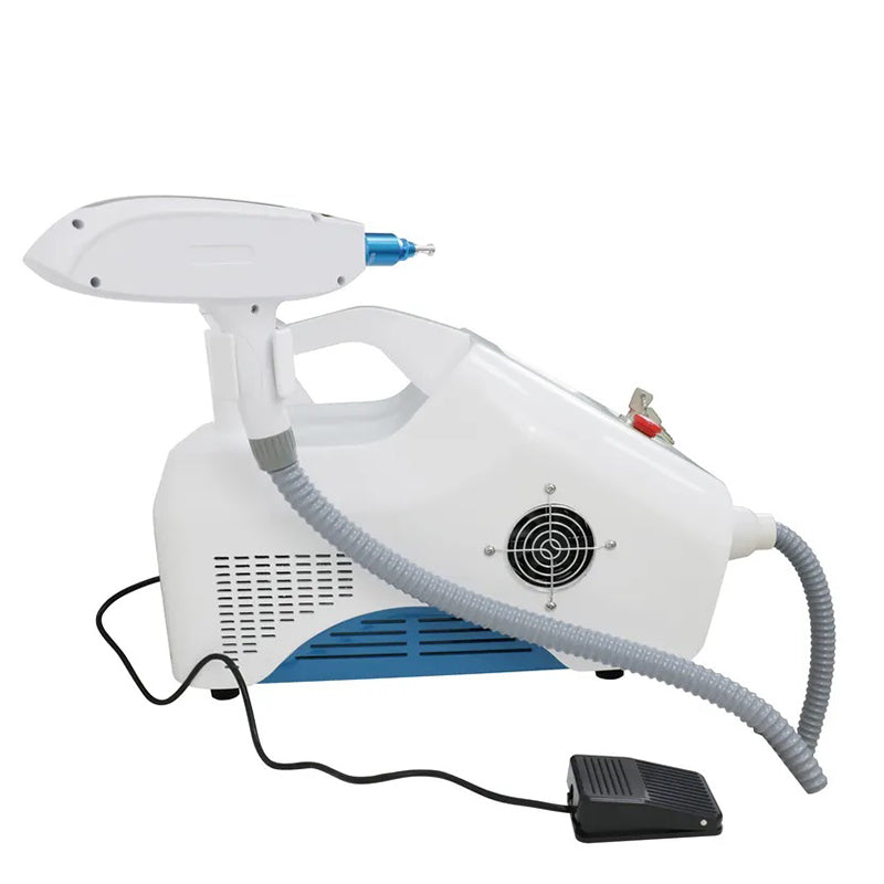 Desktop q switched Yag Laser Beauty Equipment for Tattoo Pigment Removal