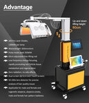 HR72 hair and scalp care machine applications and hair condition illustration