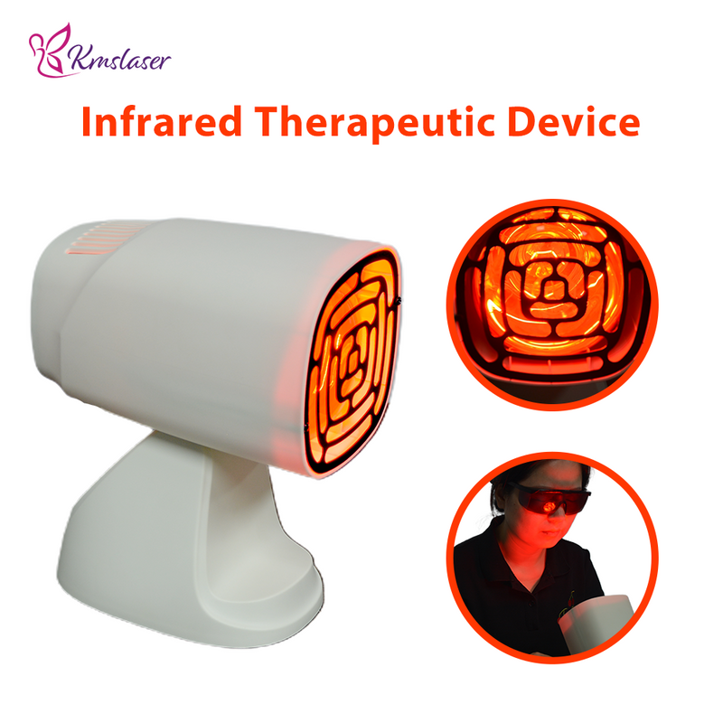 KMSLASER Desk small heat red light therapeutic joint pain relief far infrared lamp therapy Physiotherapy device