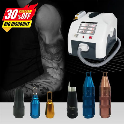 Q Switch Nd Yag Laser Rejuvenation Tattoo Removal Pigmentation Removal Laser Machine
