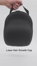 LLLT Laser Hair Growth Cap – Portable Storage Case & Cap for Easy Travel & At-Home Use | KMSLASER