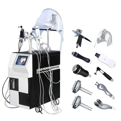 9-in-1 Multi-Function Facial & Body Beauty Machine – Full System with All Handpieces & Accessories | KMSLASER
