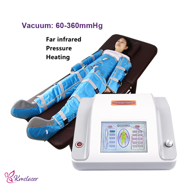 Professional Pressotherapy Lymphatic Drainage 360mmHg air pressure Suit Infrared Therapy Weight Loss Machine