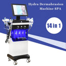 Beauty Salon Equipment Skin Wrinkle Remover Hydra Diamond Dermabrasion Jet Peel Machine Oxygen 14 In 1 Hydro Facial Machine SPA890