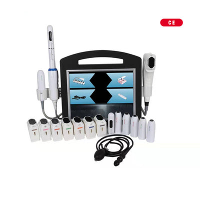 Korea Mini Portable Hifu Face Lifting Machine Smas Facial Y Corporal Hifu Skin Tightening Medical Hifu4D 7D Promotion Trolley F25