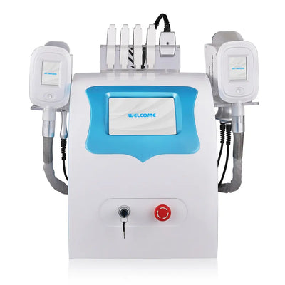 6 in 1 Cryo Cool Max 360 Cryolipolysis Cavitation RF Lipo Laser Slimming Machine
