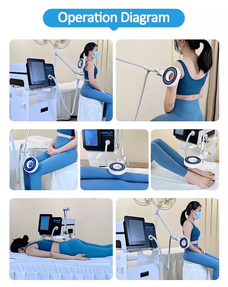 Pain Therapy Magnet Transduction-Therapie Electromagnetic Therapy Device Massager PEMF Medical Leg Relief Joint Pain