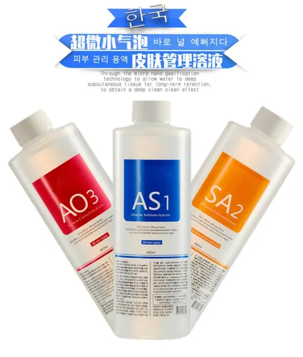 Aqua Clean Concentrated Hydrafacial Solution 3pcs Set