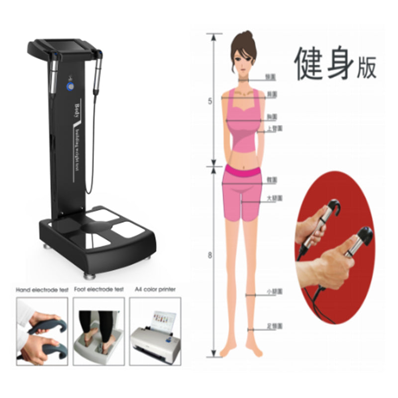 Body Composition Analyzer body analysis machine analyzer machine bodyfat analyser by Bioelectrical Impedance health analyzer