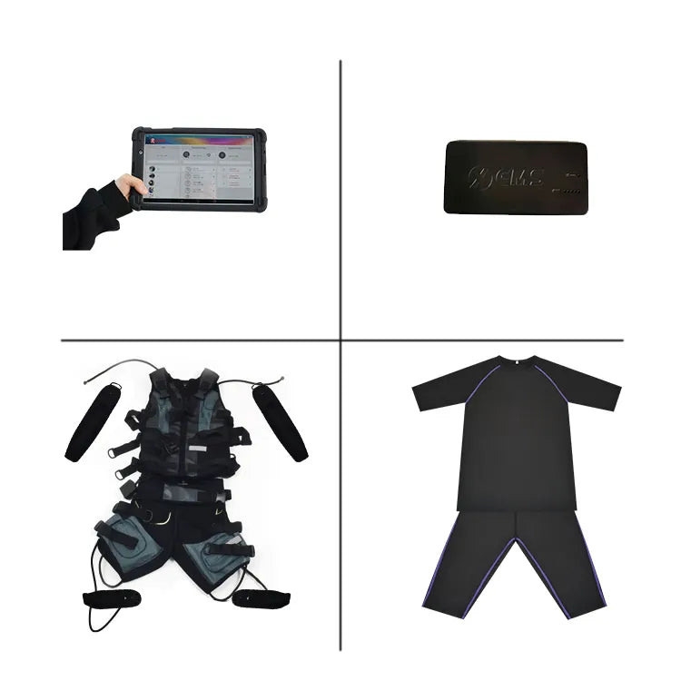 Wholesale silicone full body wireless ems trainer training fitness suit ems training suit XBODY EMS