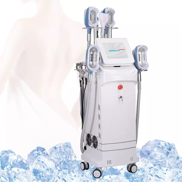 11 in 1 360 Cryoskin Freeze Machine Multifunctional Fat removal 5 cryo handles Lipo Laser Cavitation RF lipolysis cryotherapy