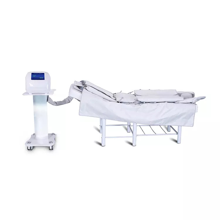 2021 3 in 1 portable far infrared ems  air pressure vacuum presoterapia lymphatic drainage professional machine pressotherapy