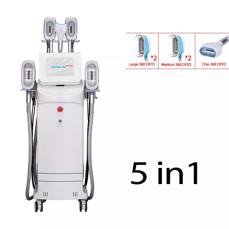 Cryofreeze Machine 11-in-1 360 Cryoskin Freeze Machine – Lipo Laser Cavitation RF Cryotherapy