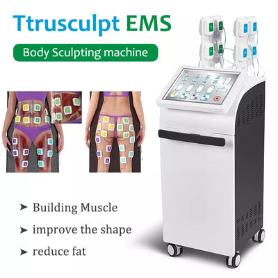 Ttrusculpt EMS Body Sculpting Machine – Full System with Muscle Building & Fat Reduction Paddle Applicators | KMSLASER