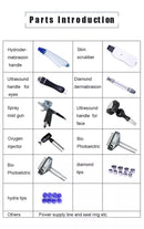 Hydra Aqua Diamond Microdermabrasion Hydradermabrasion Peel Micro Facial Water Machine SPA770 PLUS