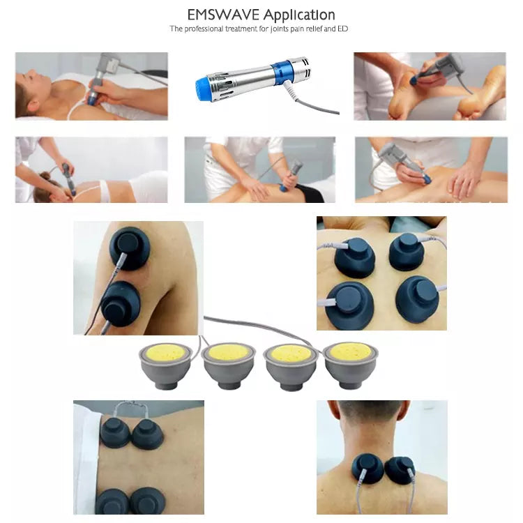 Radial focused shockwave therapy machine gainswave EMS body massage pain relief device ondas de choque focales for ed