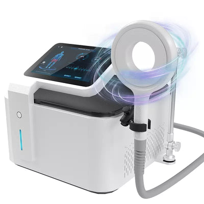 MS-35 5T Magnetic Ring Magnetotherapy Machine – Front View with Ring Applicator & 10.4-Inch Touch Screen | KMSLASER