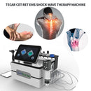 Portable Ret CET Shockwave Diathermy Machine Shockwave Shock Smart Wave Tecar Therapy Technology Physiotherapy Equipment For ED Tecar Wave