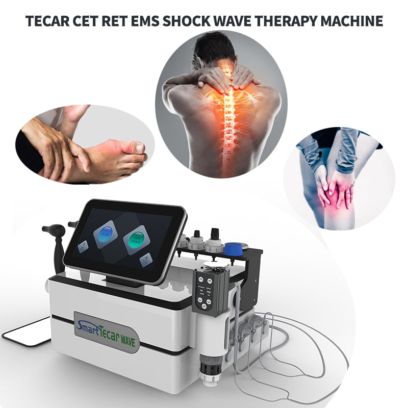 Smart Tecar wave shock wave shockwave therapy pain relief weight loss ems ret cet rf beauty equipment